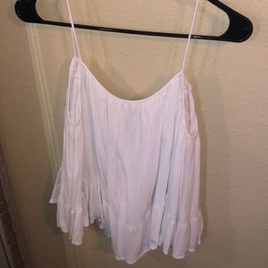 very cute white float top